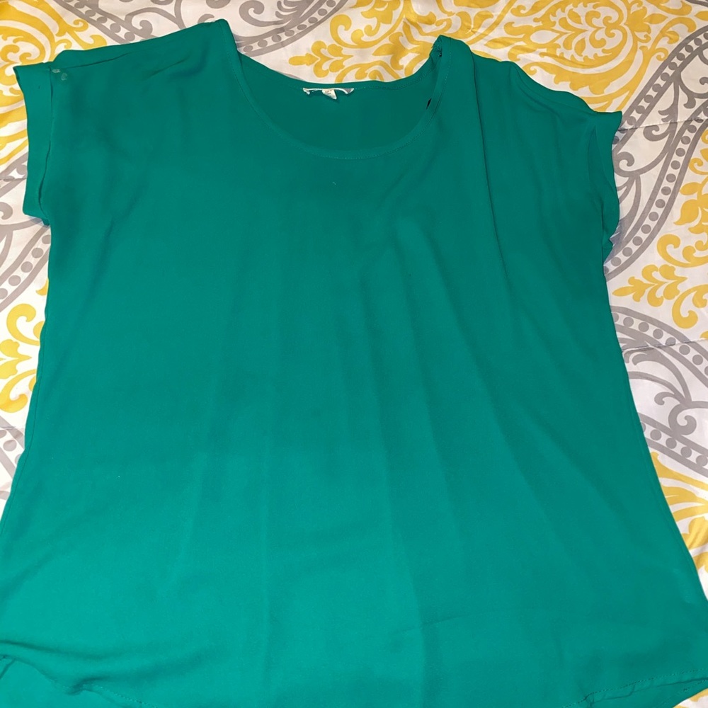 Green blouse only worn twice